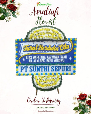 Papan Bunga Duka di Mimika Barat Jauh