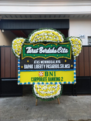 Papan Bunga Duka di Mimika Barat Jauh