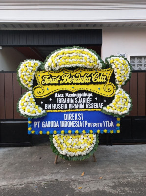 Papan Bunga Duka di Mimika Barat Jauh