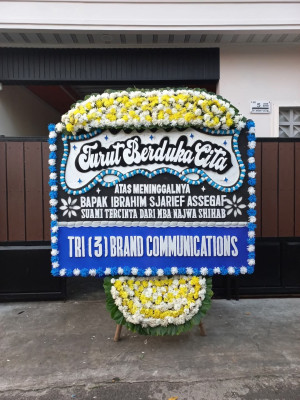 Papan Bunga Duka di Mimika Barat Jauh